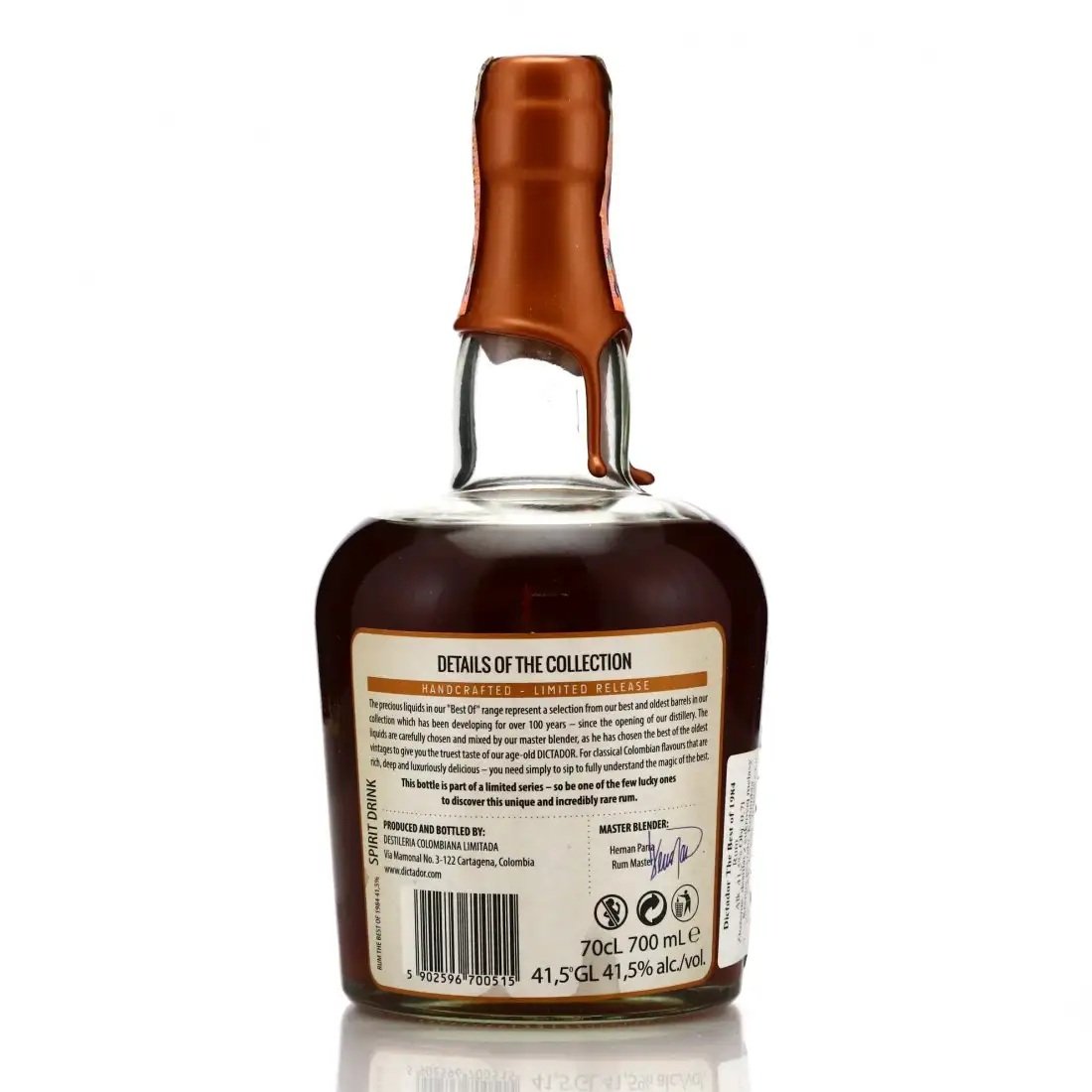 High resolution image of Dictador Best of 1984