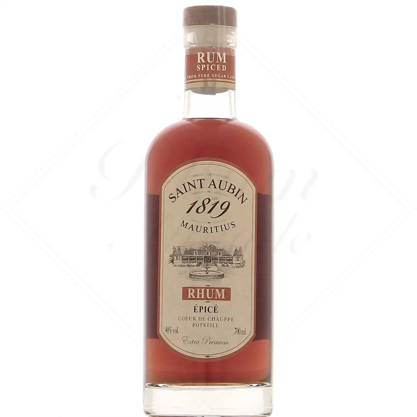 Bottle of Saint Aubin Rhum Épicé 1819