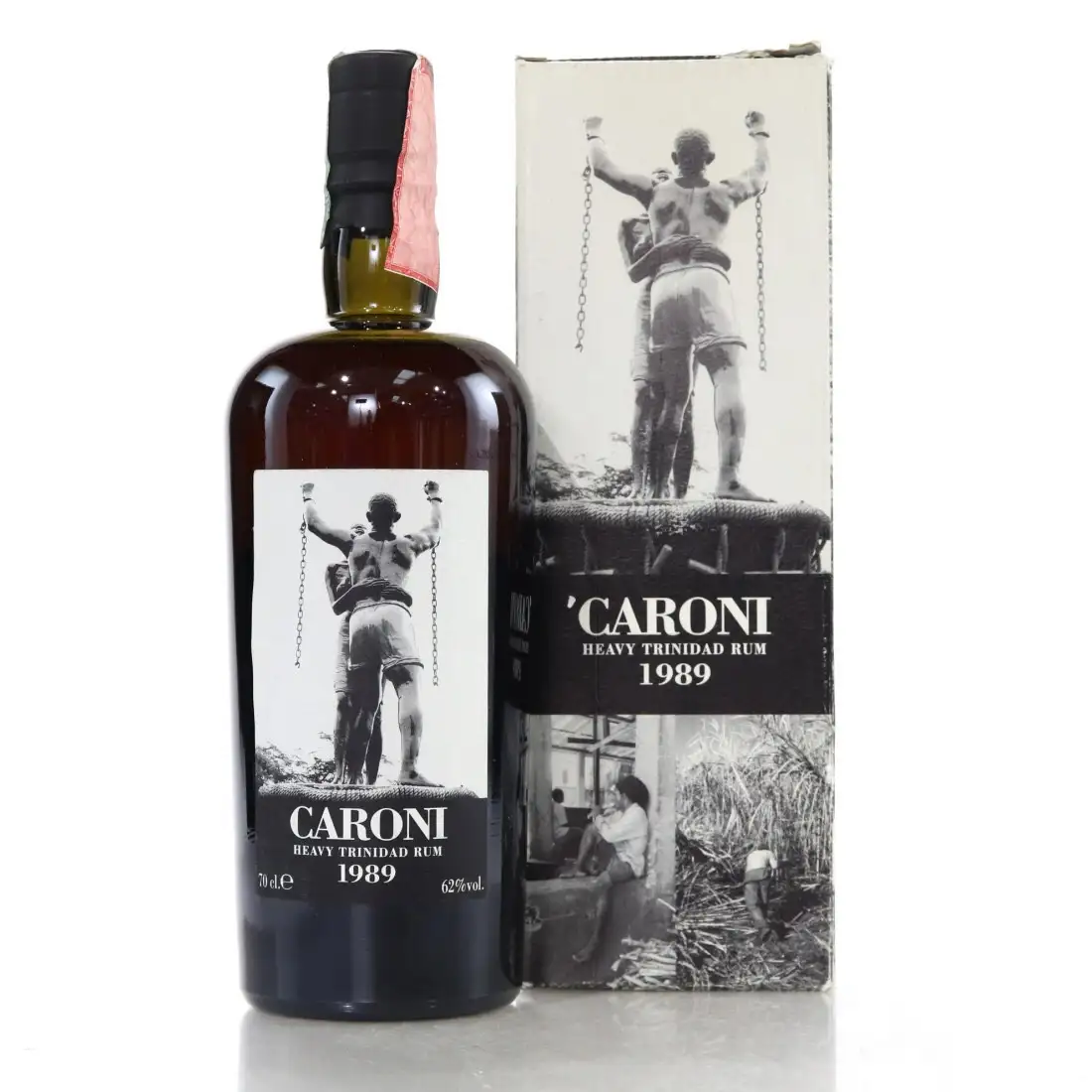 Bottle of Velier Caroni Heavy Trinidad Rum HTR 1989