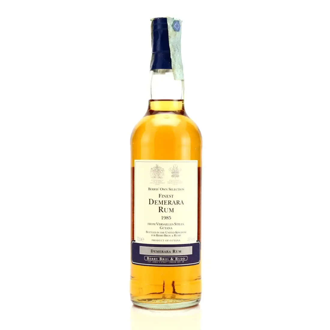 Bottle of Berry Bros & Rudd Versailles Finest Demerara Rum 1985