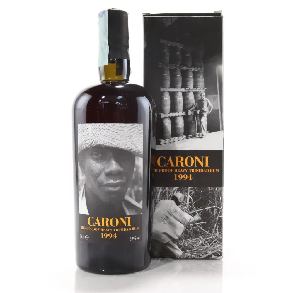 Bottle of Velier Caroni High Proof Heavy Trinidad Rum HTR 1994