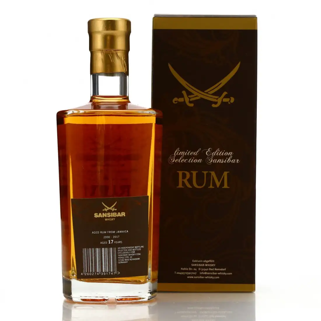 Image haute résolution de Sansibar Hampden Jamaica Distillery LROK 2000