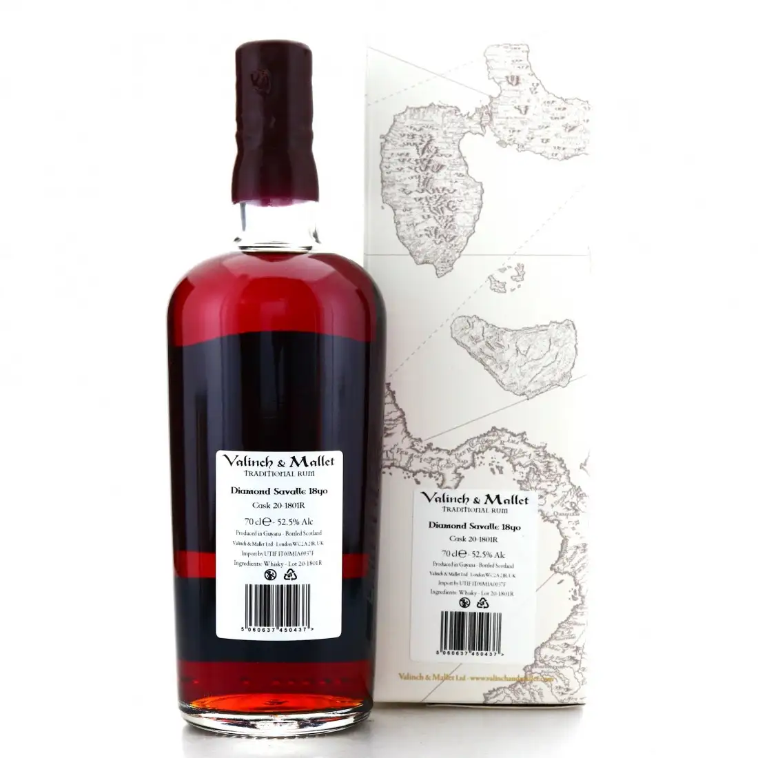 High resolution image of Valinch &amp; Mallet Diamond Single Cask 2001