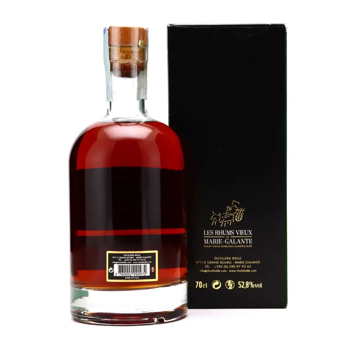 Image haute résolution de Bielle Rhum vieux de Marie-Galante 2003