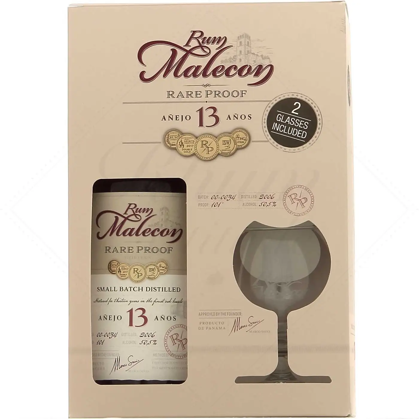 Bottle of Malecon Malecon Rare Proof 2006