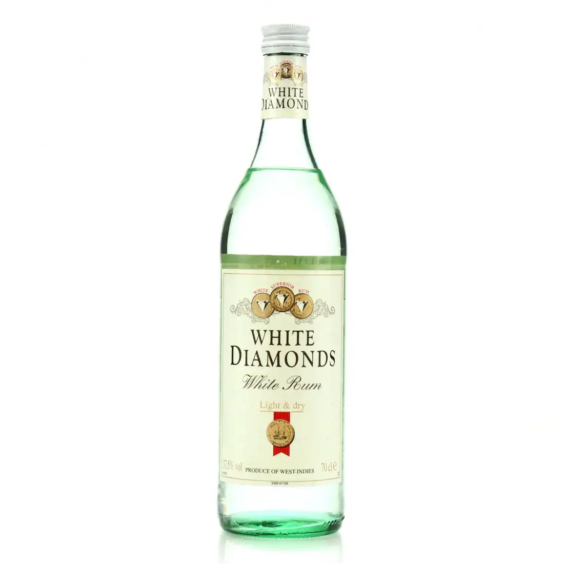 Bottle of Liqueur & Wine Trader GmbH White Diamonds White Rum