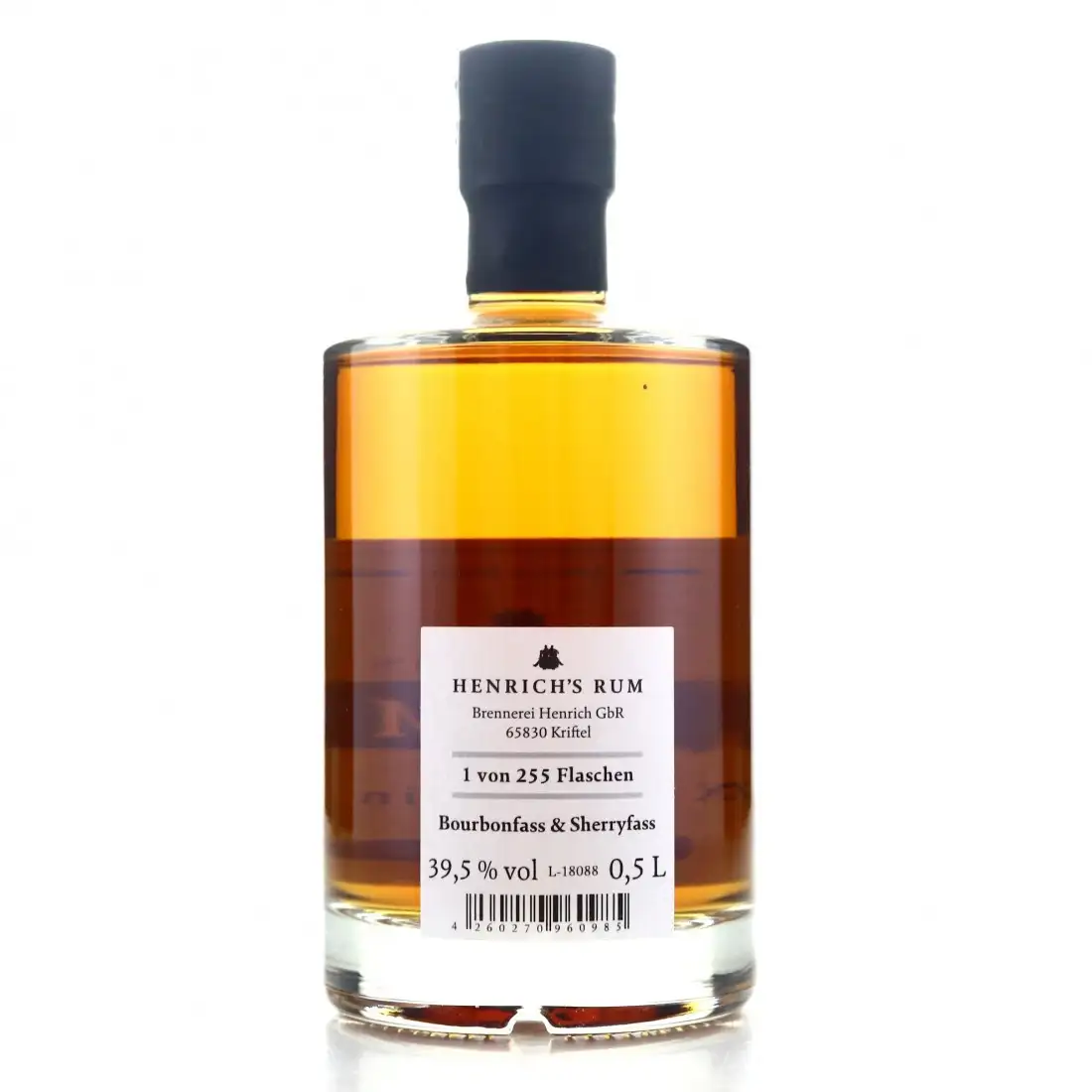 High resolution image of Henrich‘s Rum PX Sherry Finish