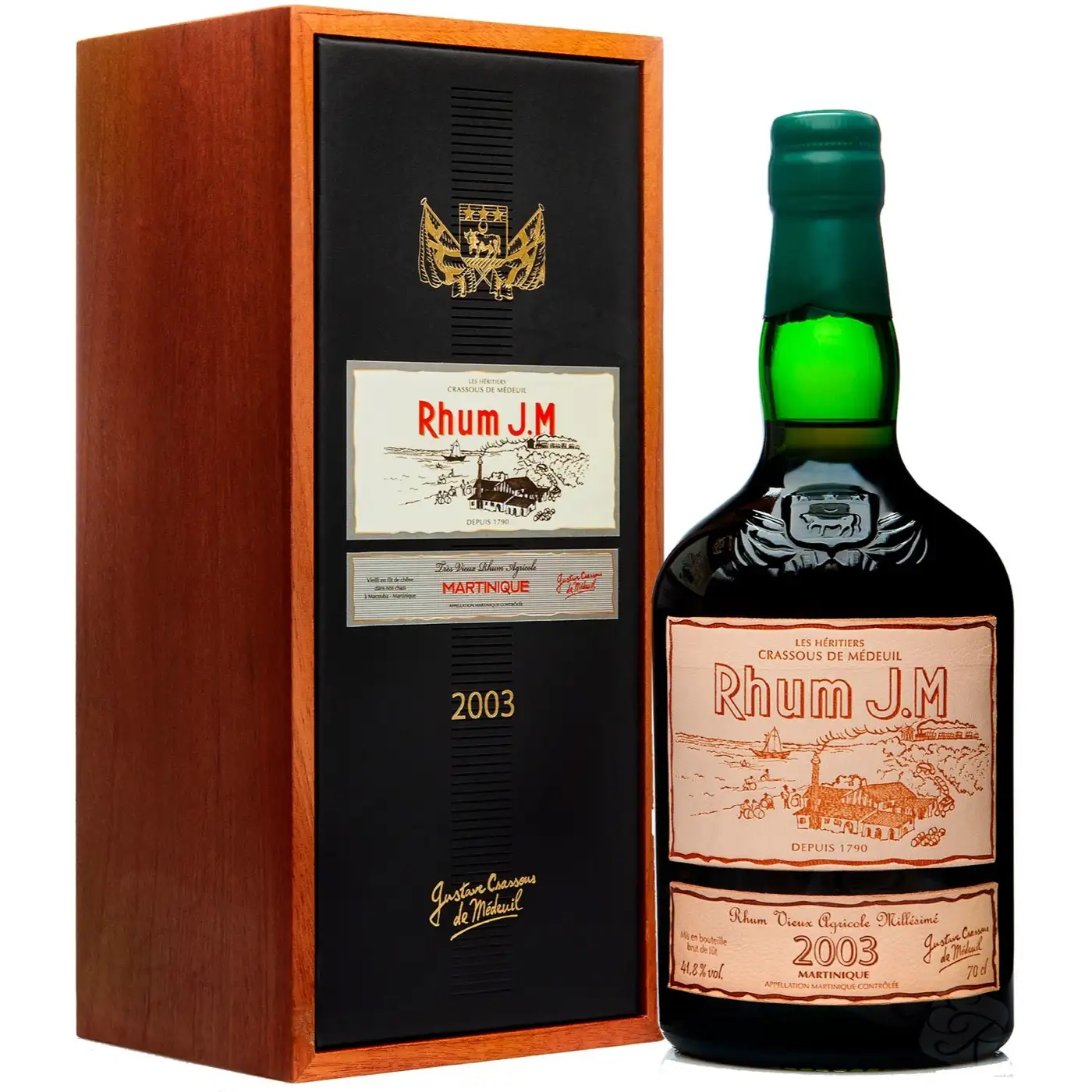 Bottle of Rhum J.M 2003