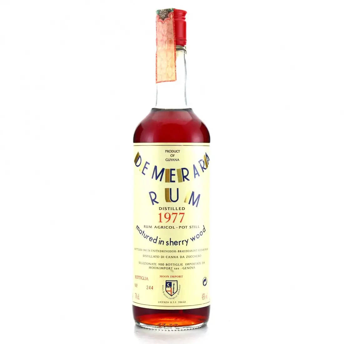 Bottle of Moon Import Enmore Enmore 1977