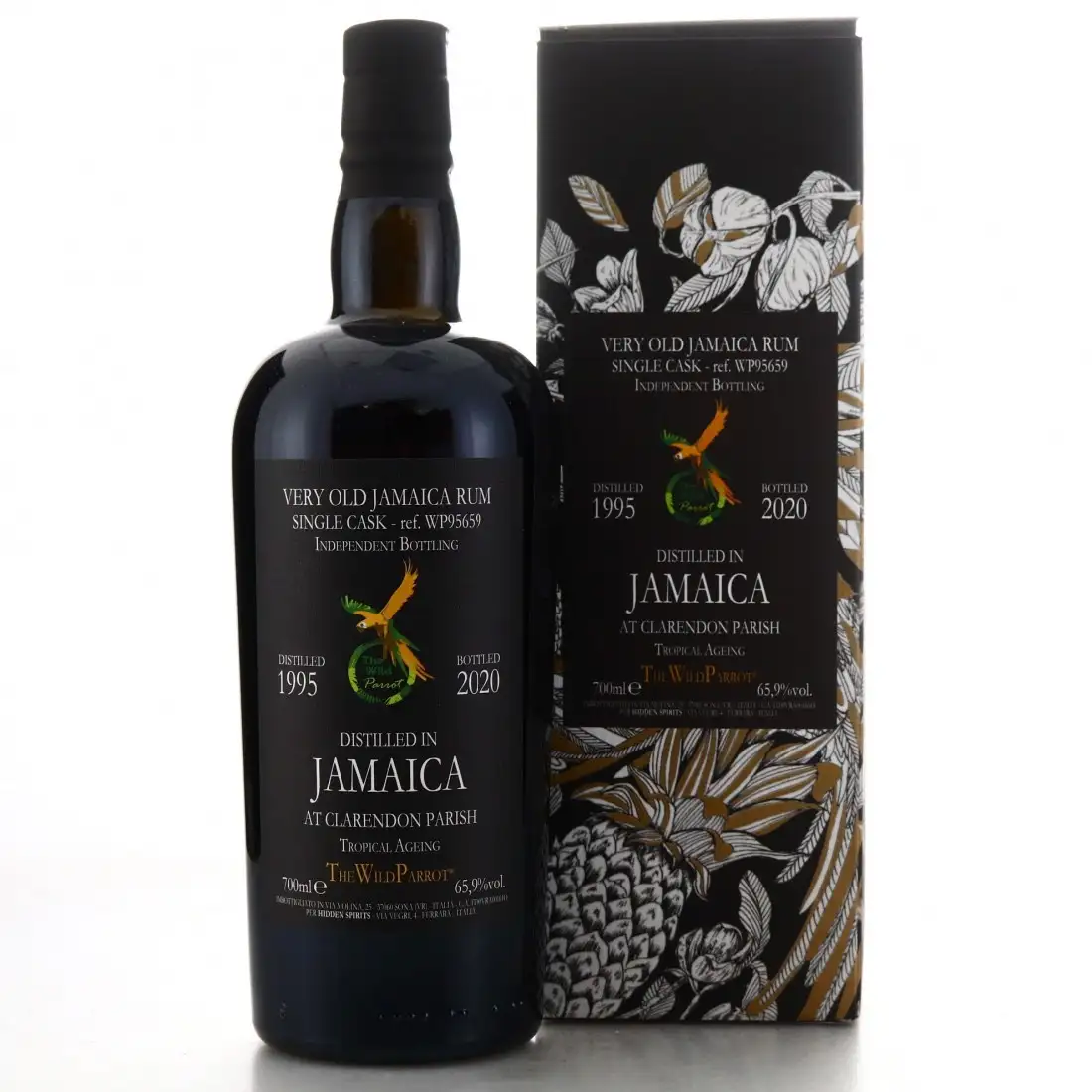 Bottle of The Wild Parrot Clarendon Clarendon Parish 1995