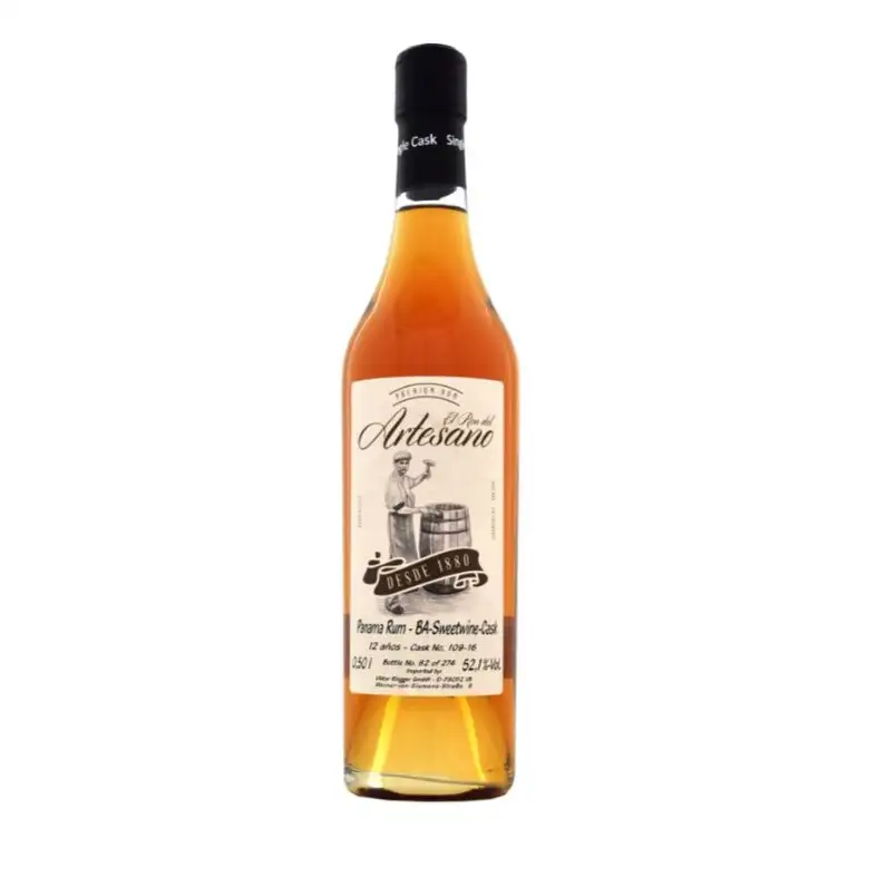 Bottle of El Ron del Artesano Panama Rum BA-Sweetwine-Cask