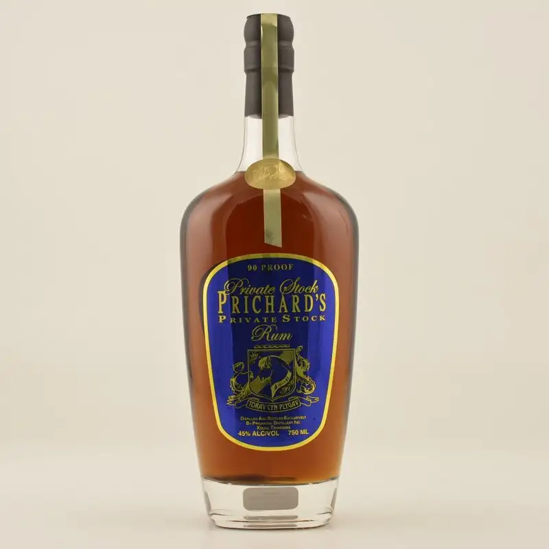 Bottle of Prichard‘s Private Stock Rum