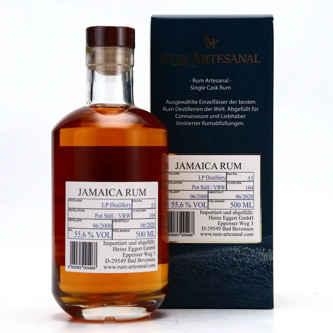 Image haute résolution de Long Pond RA Jamaica Rum VRW 2000
