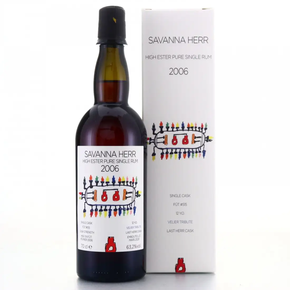 Bottle of Velier Savanna HERR Japoniani HERR 2006