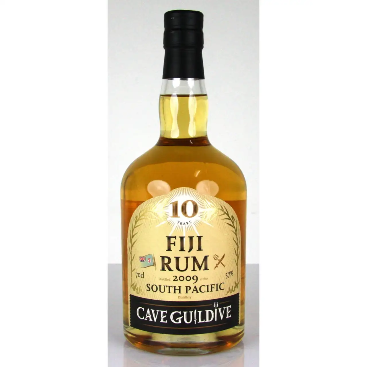 Bottle of Cave Guildive South Pacific Fiji Rum 2009