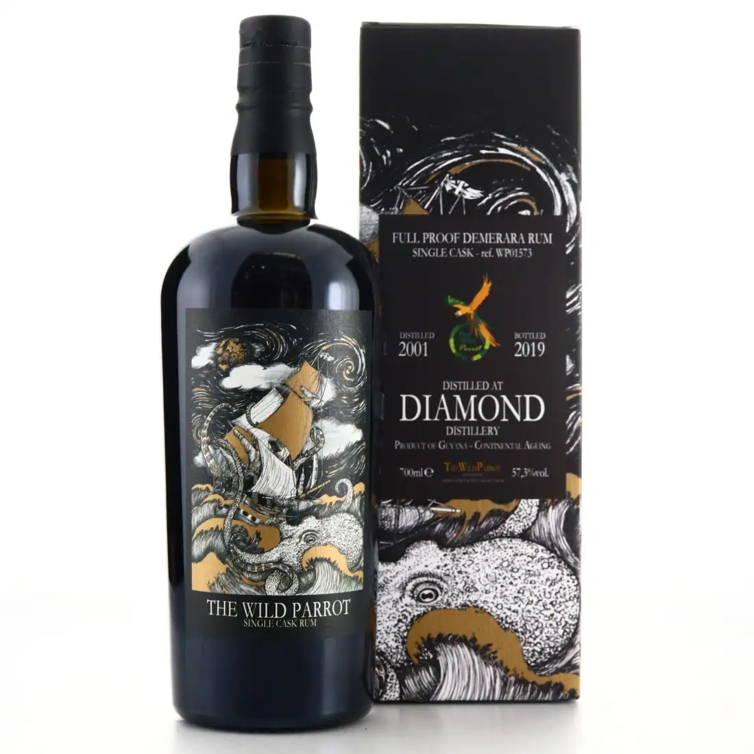 High resolution image of The Wild Parrot Diamond 2001