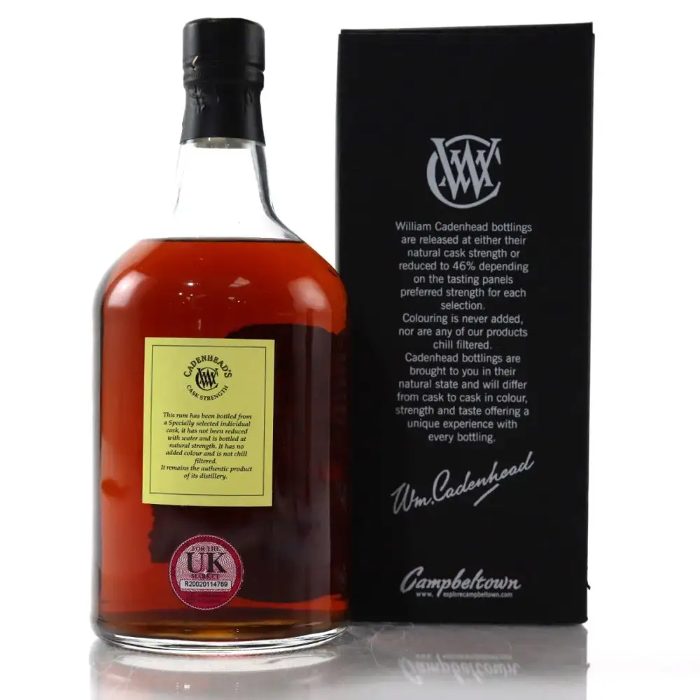 High resolution image of Cadenhead‘s Caroni HTR 1997