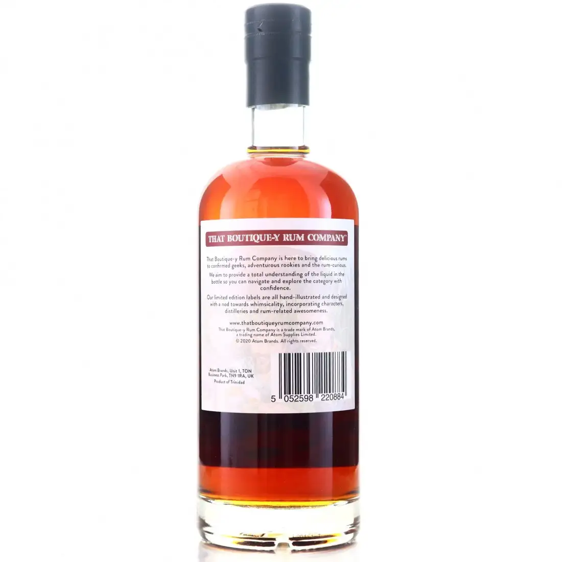 Image haute résolution de TBRC Caroni Bottled for Kirsch Whisky 1998