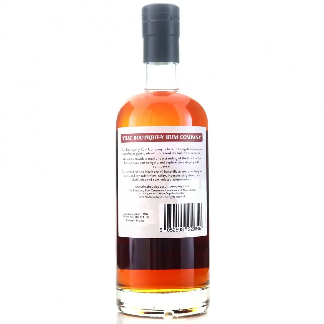 Image haute résolution de TBRC Caroni Bottled for Kirsch Whisky