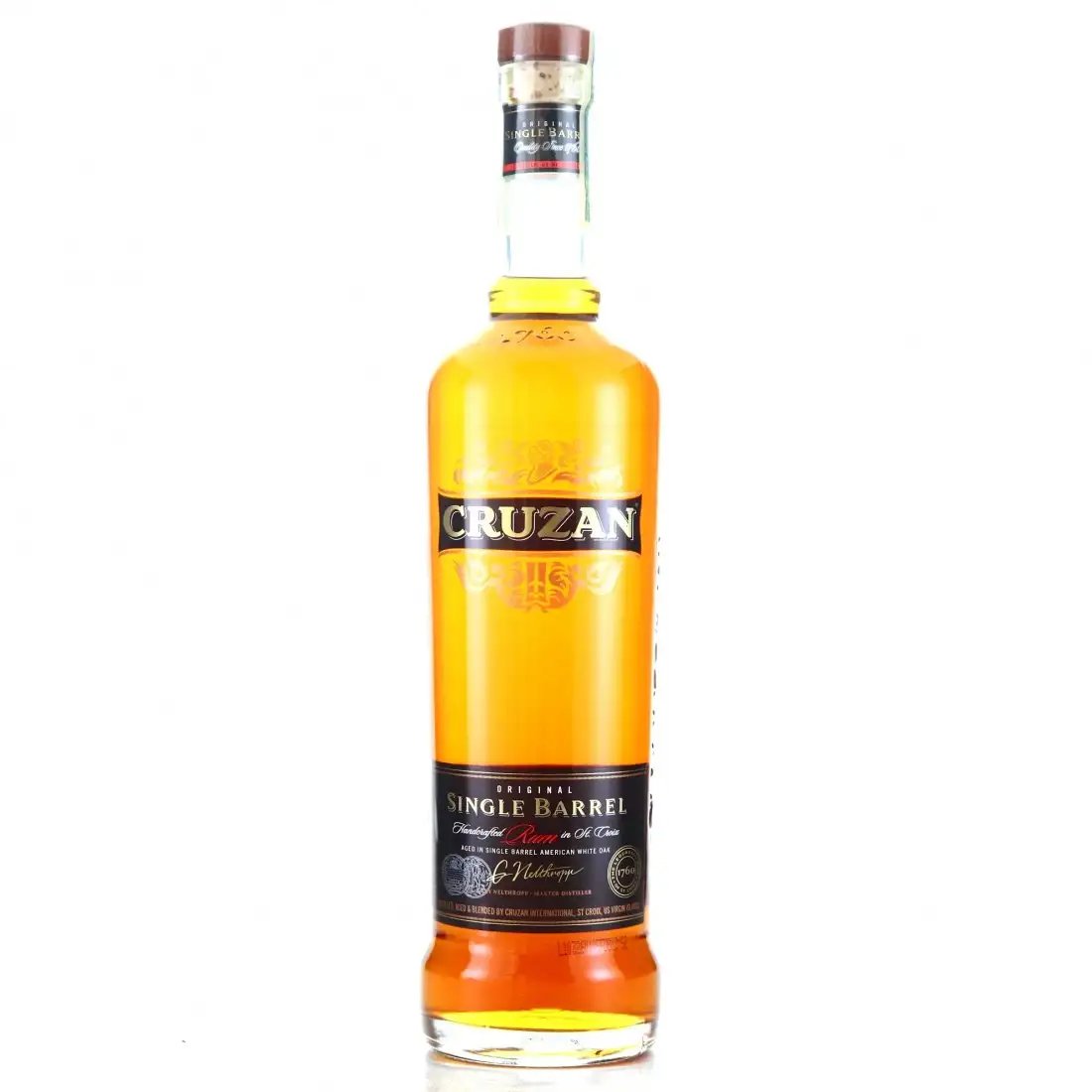 Bottle of Cruzan Single Barrel Original