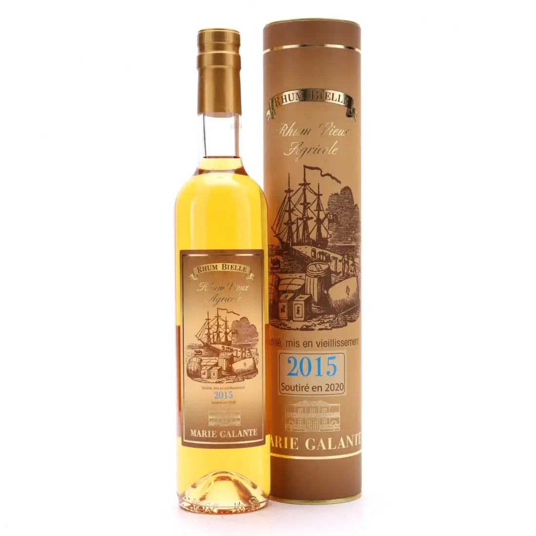 Bottle of Bielle Rhum Vieux Agricole 2015