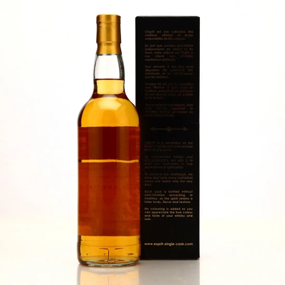 Image haute résolution de Whisky &amp; Rhum Clarendon L‘Esprit 2004