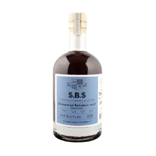 Bottle of S.B.S Dominican Republic 2007