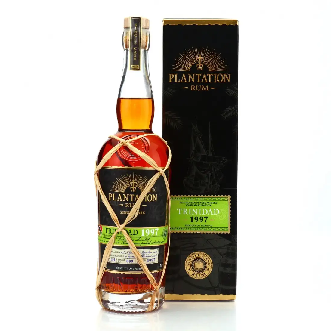 Image haute résolution de T.D.L Plantation Trinidad 1997 - Single Cask 2019
