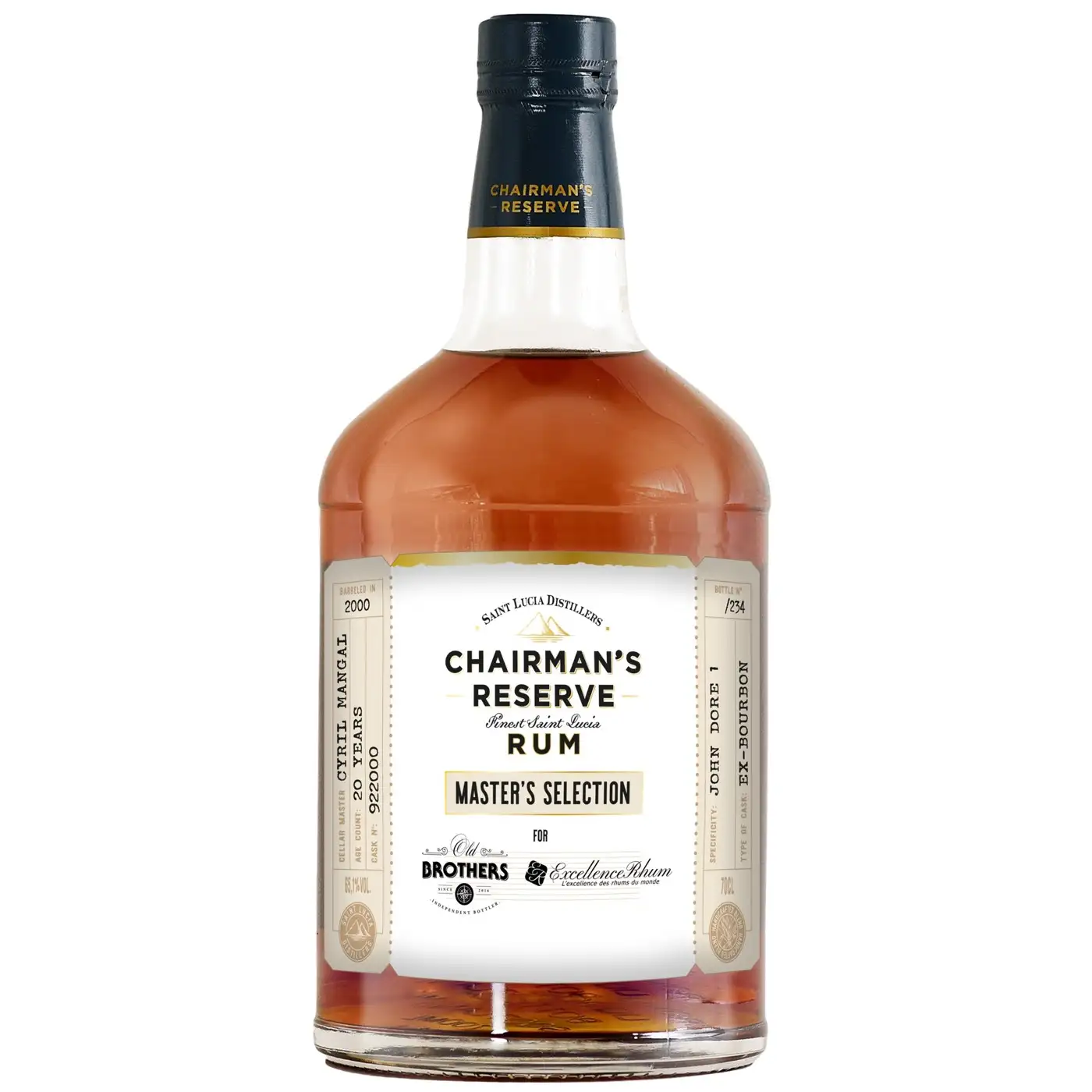 Bottle of Chairman‘s Reserve Master's Selection (Old Brothers & Excellence Rhum) 2000
