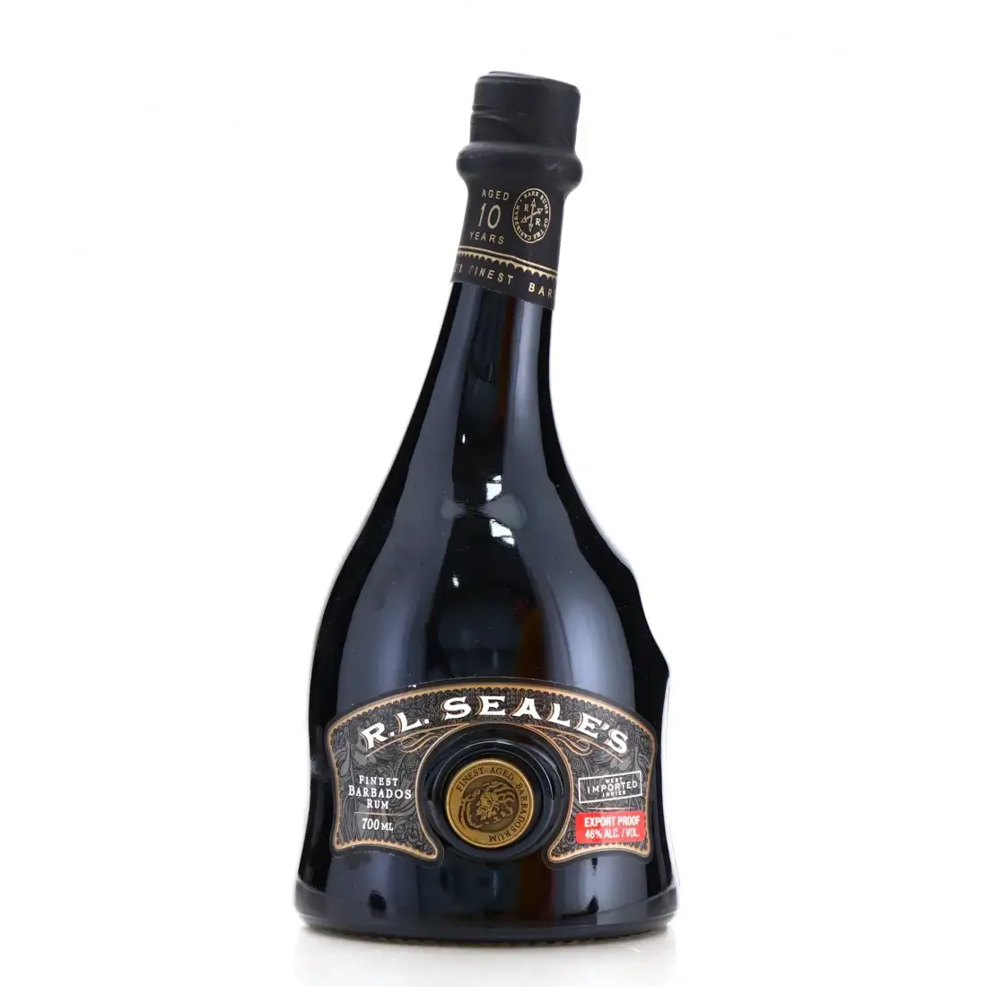 Bottle of R.L. Seale’s Foursquare Finest Barbados Rum Export Proof