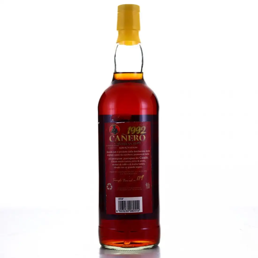 Image haute résolution de Cañero Single Barrel „La Rhumerie“ 1992