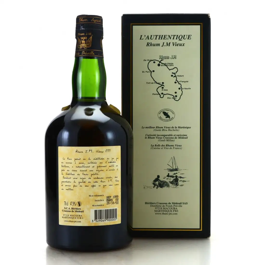 Image haute résolution de Rhum J.M 1999