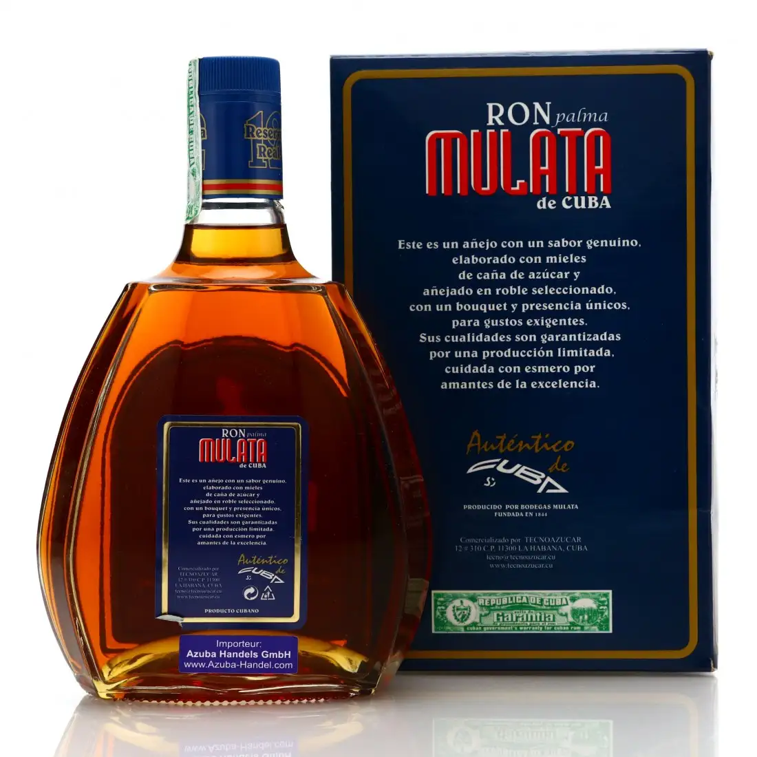 High resolution image of Mulata Reserva Real 12