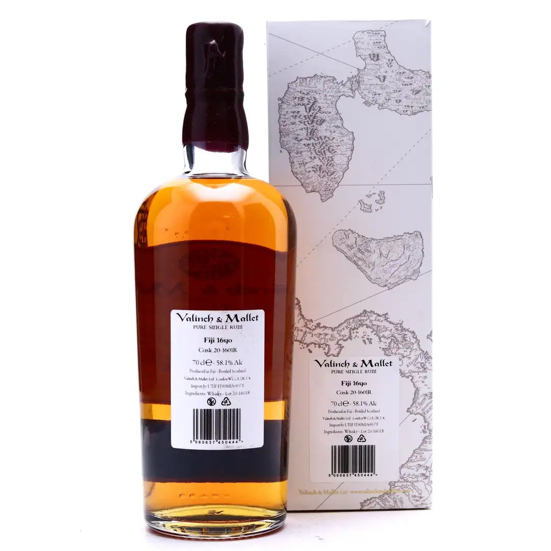 Image haute résolution de Valinch &amp; Mallet South Pacific Single Cask SPD 2004