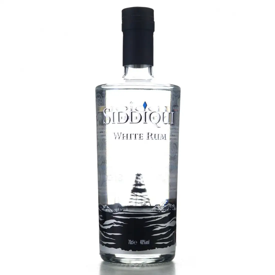 Bottle of Penderyn Siddiqui White Rum