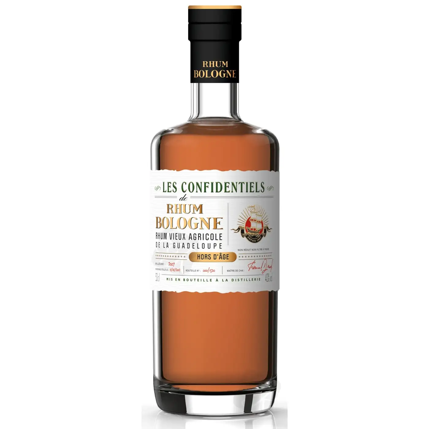 Bottle of Bologne Les Confidentiels Hors d‘Âge 2009