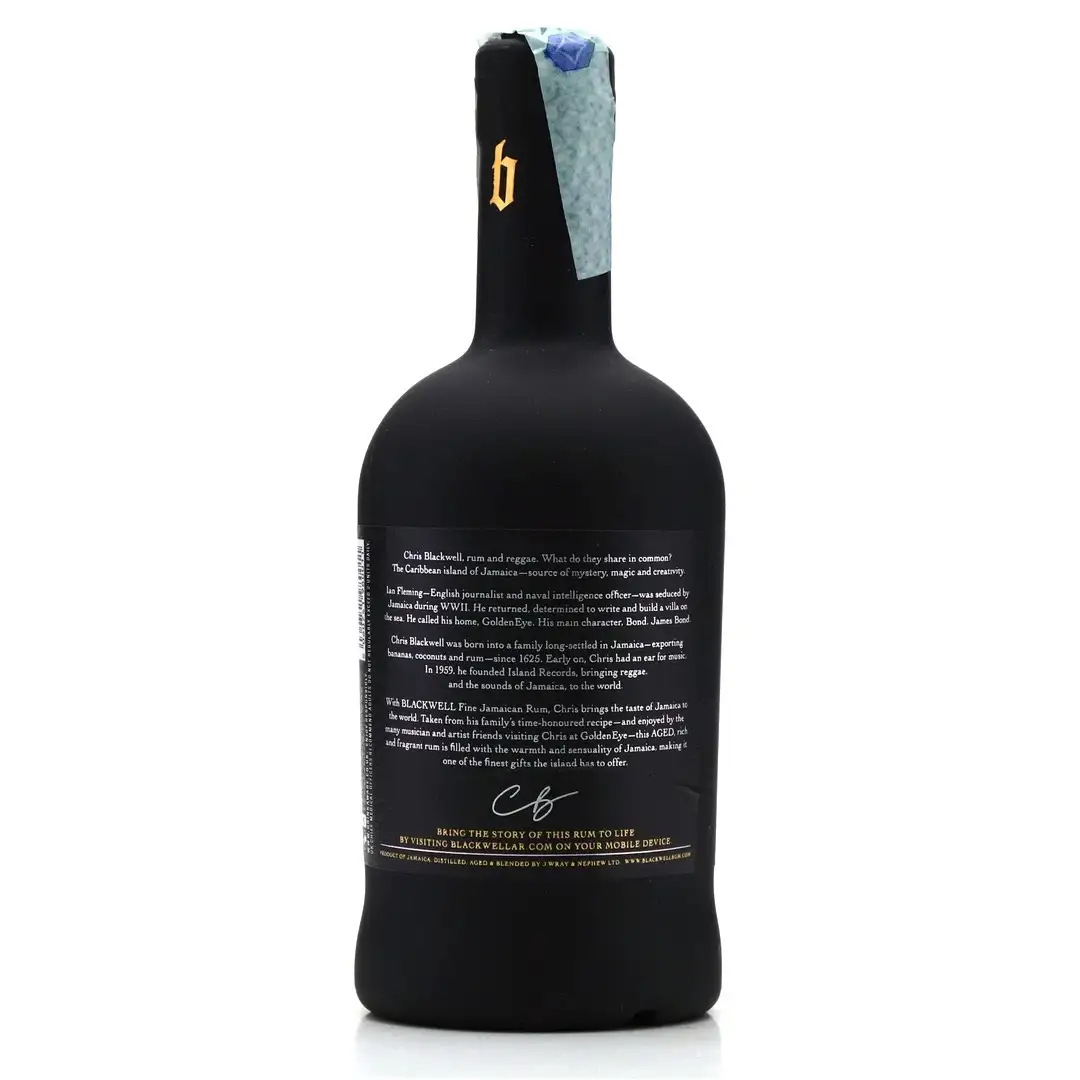 High resolution image of J. Wray &amp; Nephew LTD. Blackwell Fine Jamaican Rum - Limited Edition 007