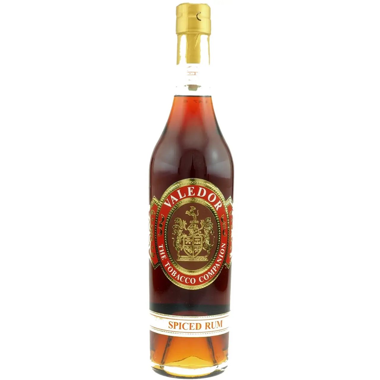 Bottle of Valedor Spiced Rum The Tobacco Companion