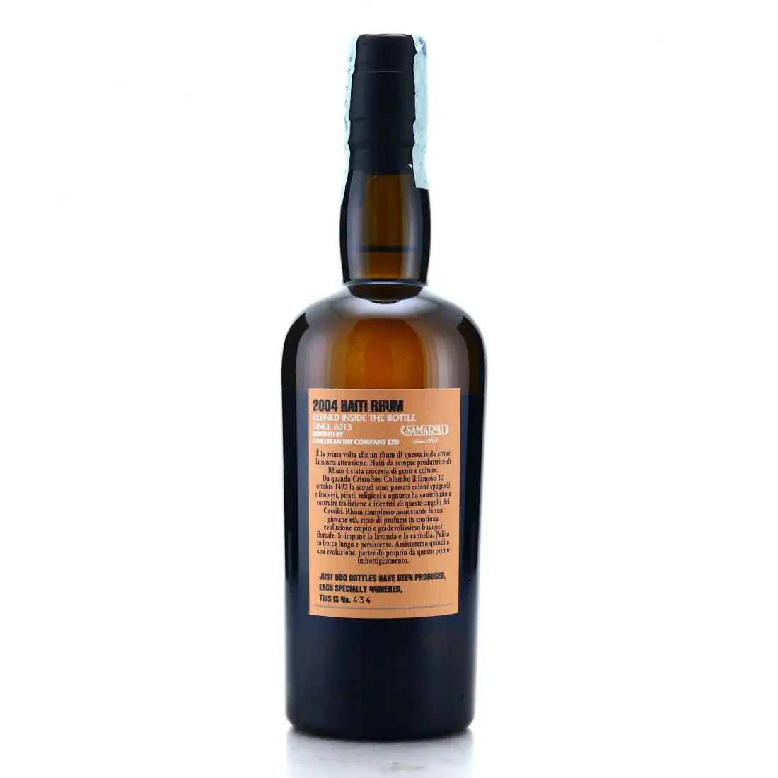 High resolution image of Samaroli Haiti Rum 2004