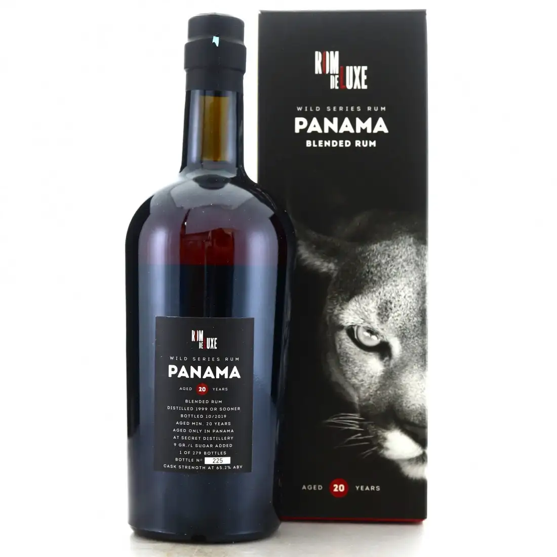Image haute résolution de Romdeluxe Wild Series Rum Panama No. 3 1999