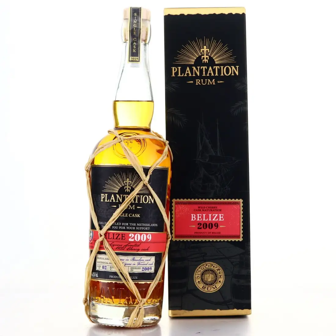 Bottle of Travellers Plantation Single Cask (The Netherlands) 2009