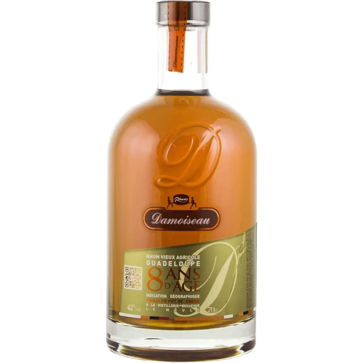 Bottle of Damoiseau Rhum Vieux Agricole Guadeloupe 8 Ans d‘Age