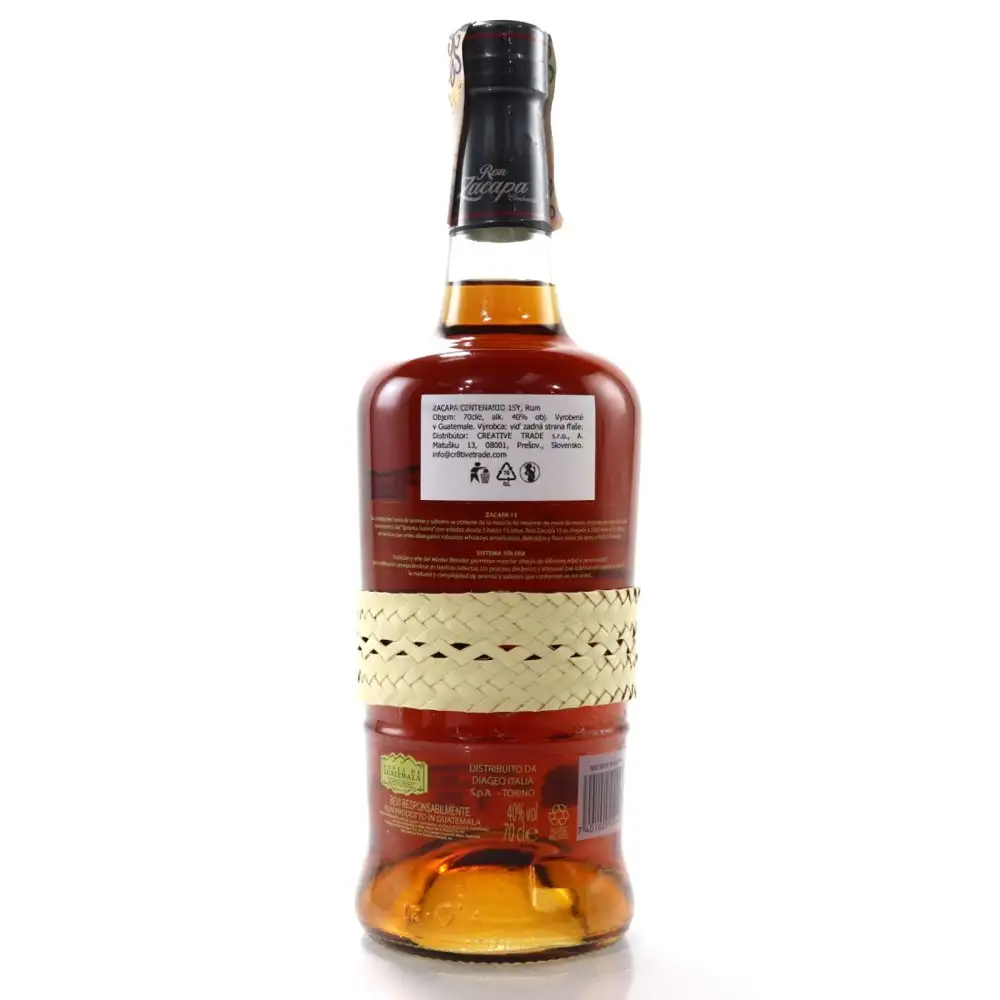 High resolution image of Ron Zacapa Solera Centenario 15