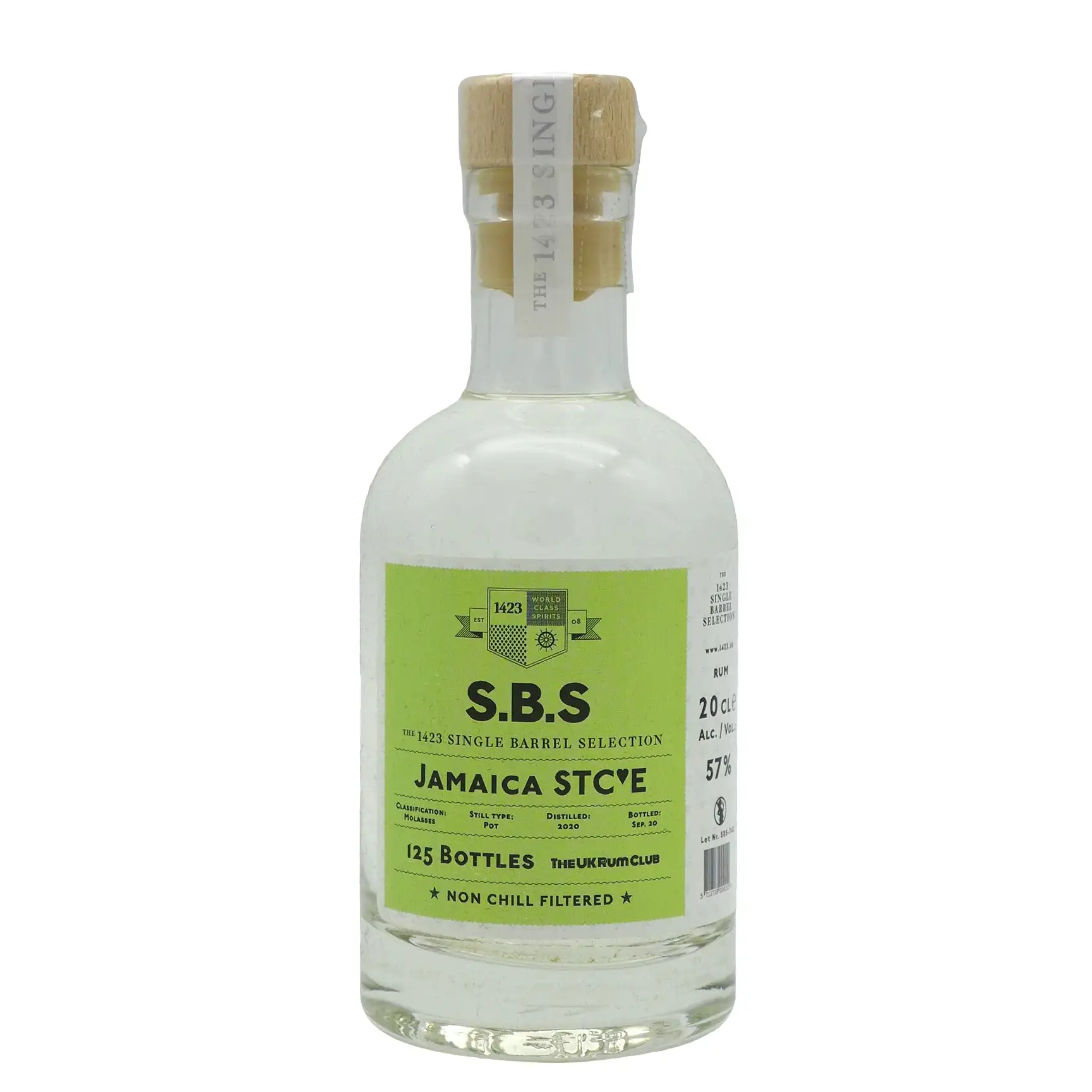 High resolution image of Long Pond S.B.S Jamaica STC❤️E - The UK Rum Club STC❤️E 2020