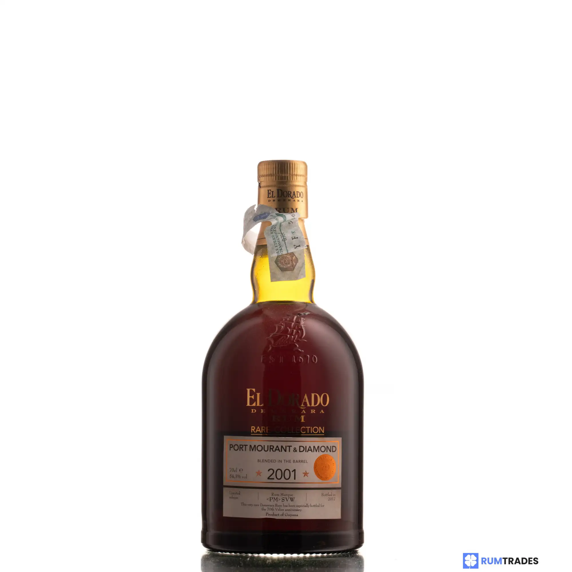 High resolution image of Diamond &amp; Port Mourant El Dorado Rare Collection <PM> SVW 2001