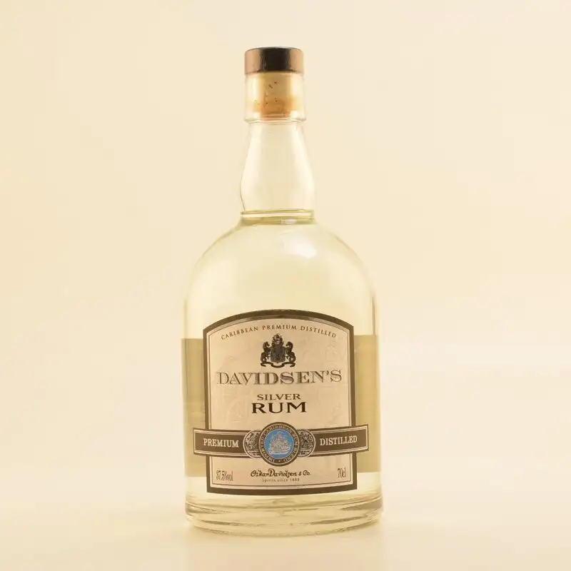 Bottle of Oskar Davidsen & Co Davidsen’s Silver Rum