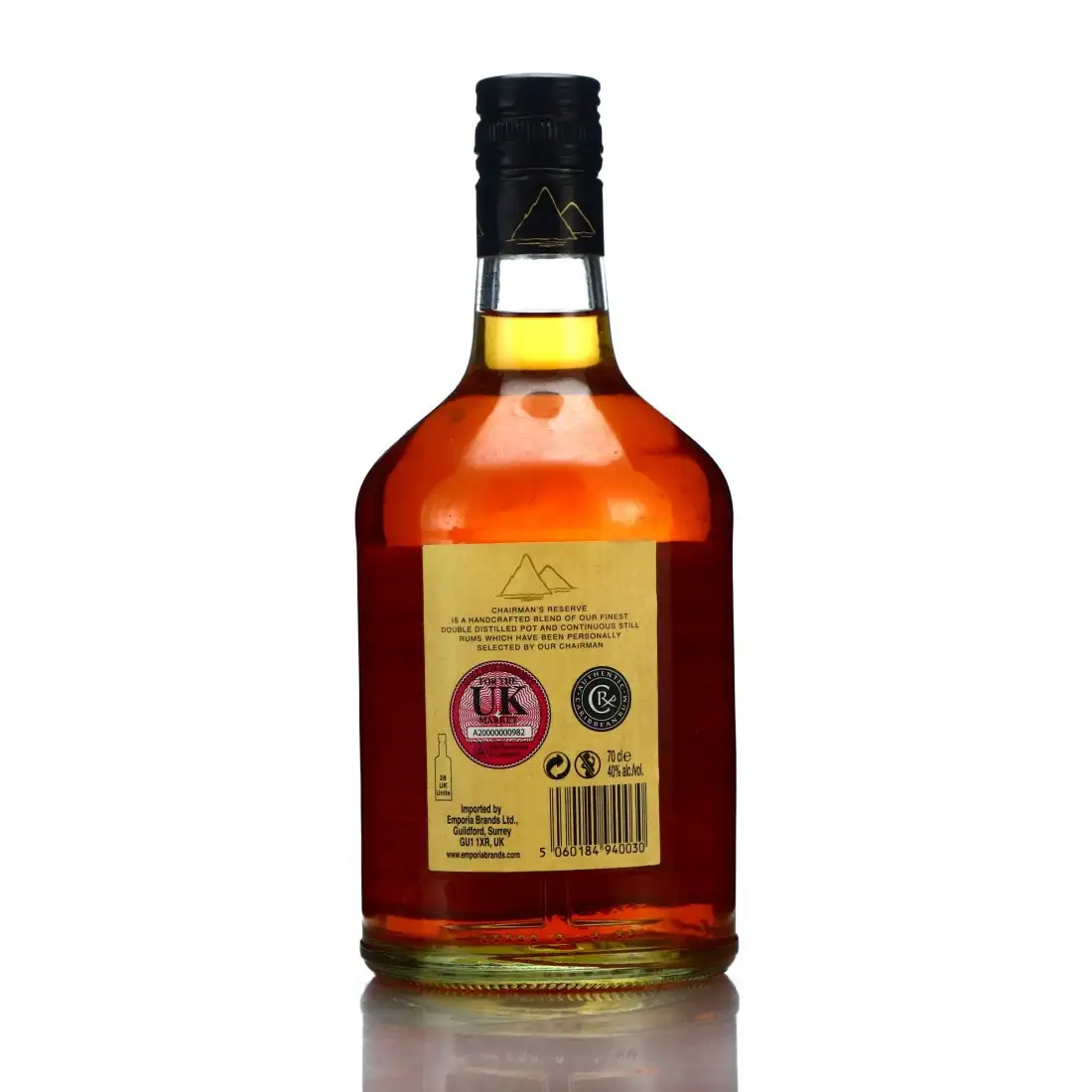 High resolution image of Chairman‘s Reserve Finest St. Lucia Rum