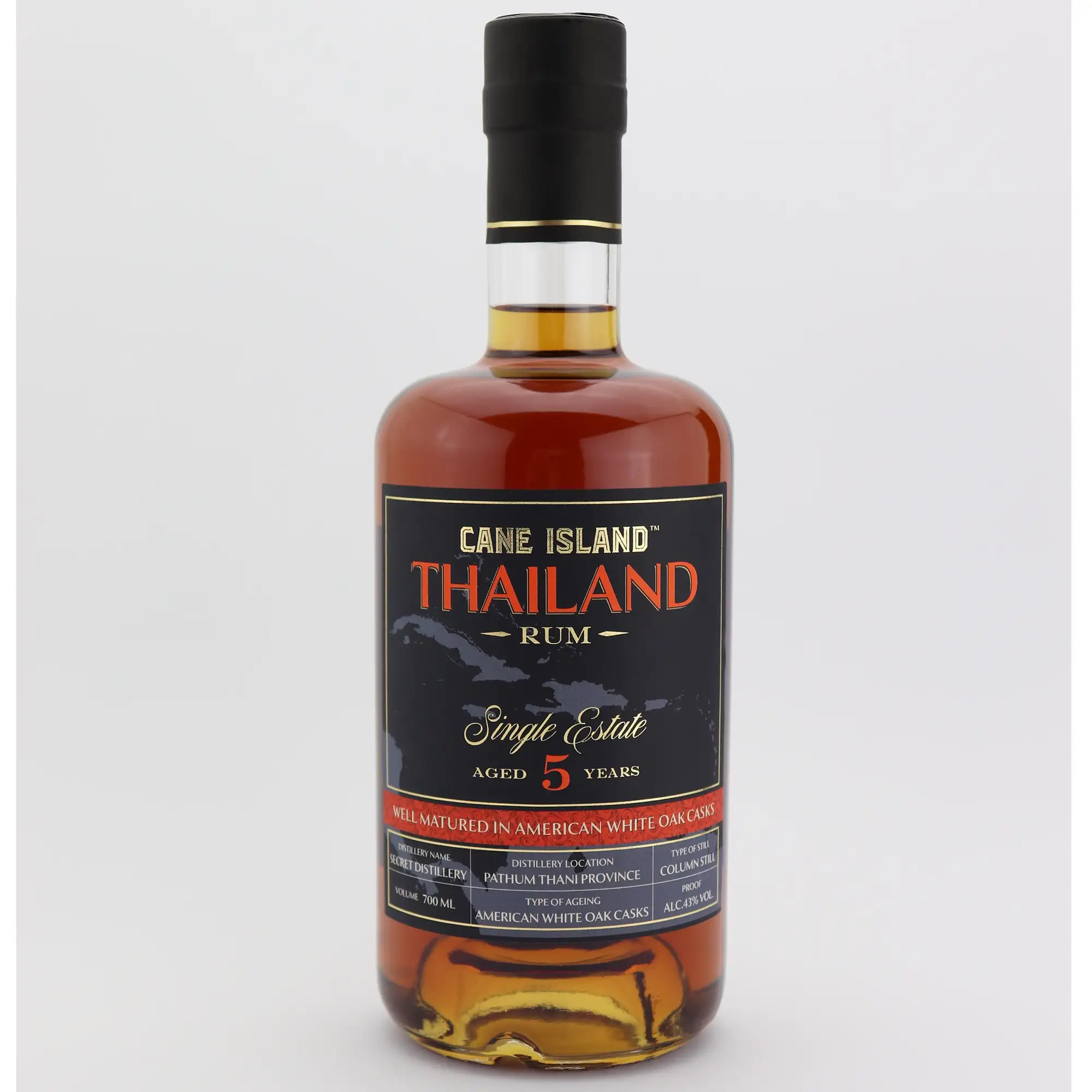 Bottle of Cane Island Thailand 5 years
