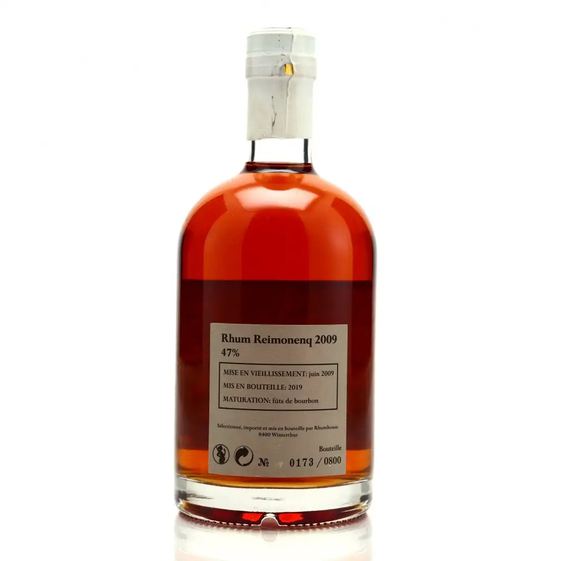 Image haute résolution de Werner Girsberger ReimonenQ Rhum House Grande Réserve 2009