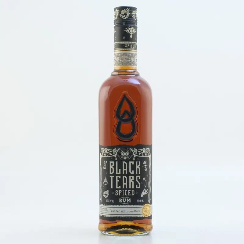 Bottle of The Island Rum Company Paraíso Black Tears (White Label)